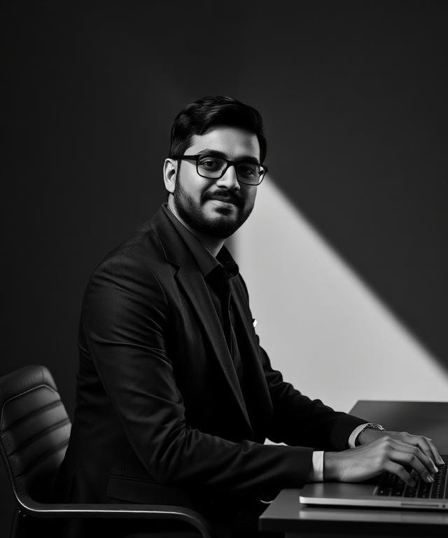 Lakshman Sharma in a consulting session